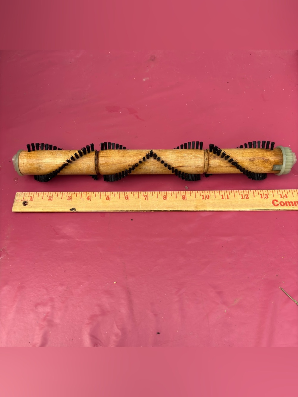 Aerus Lux Guardian Model U147F Vacuum Beater Bar Brush Roll - Wood EUC PARTS